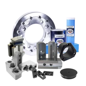 Castanhas, flanges e acessórios