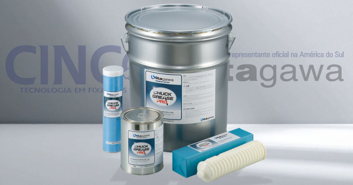 Graxa Kitagawa vendida pela Cinto Tecnologia em Fixações